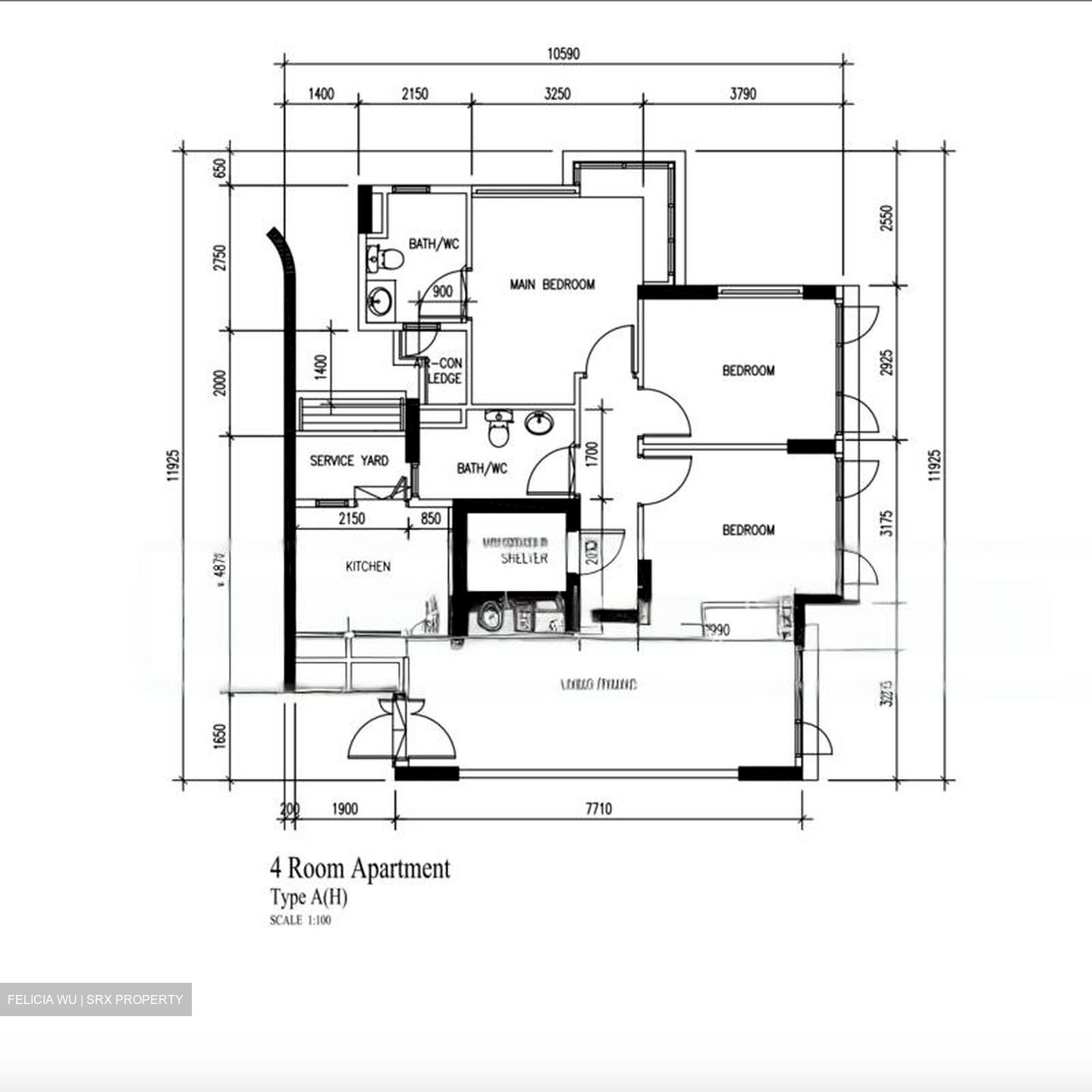 Blk 434A Fernvale Residence (Sengkang), HDB 4 Rooms #496037311